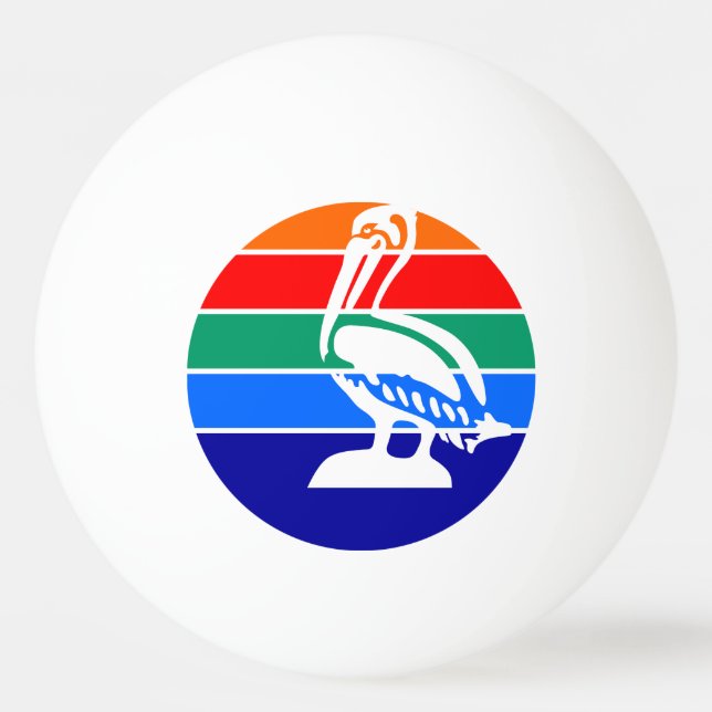 Flag of St. Petersburg, Florida Ping Pong Ball (Front)
