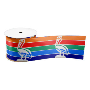 Flag of St. Petersburg, Florida Satin Ribbon