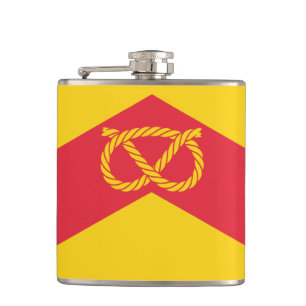 Flag of Staffordshire Hip Flask