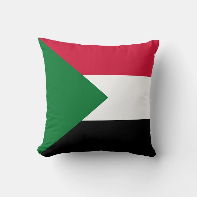 Flag of Sudan Cushion (Front)