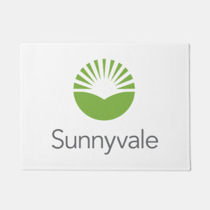 Flag of Sunnyvale (California) Doormat