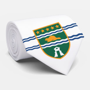 Flag of Surrey (British Columbia, Canada) Tie