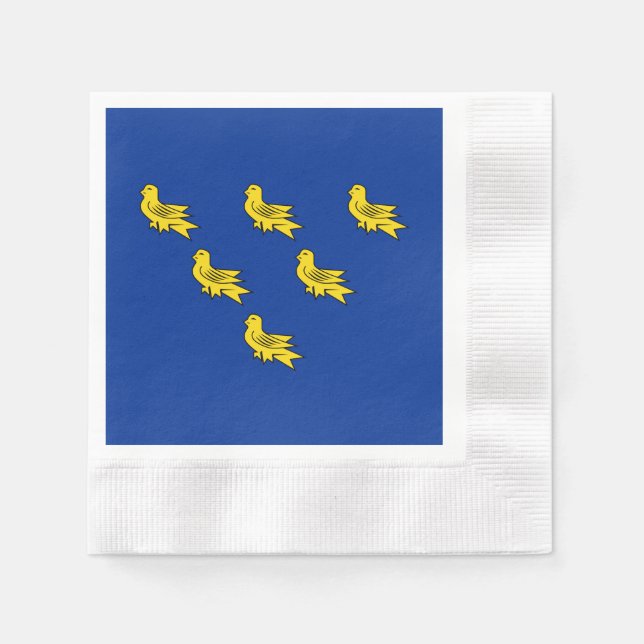 Flag of Sussex Napkins (Front)
