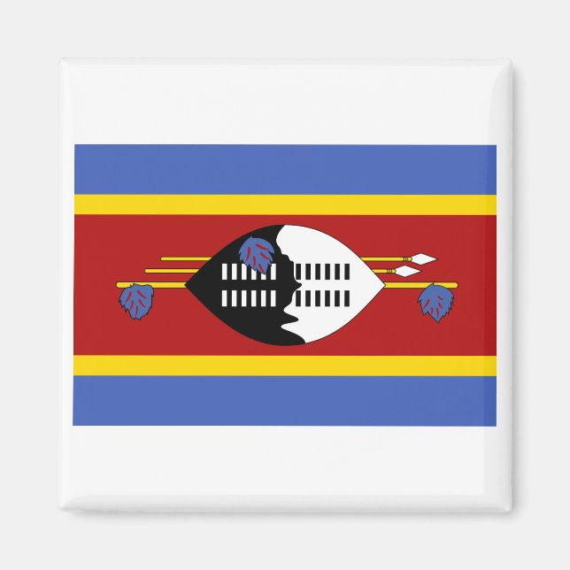 Flag of Swaziland Magnet (Front)