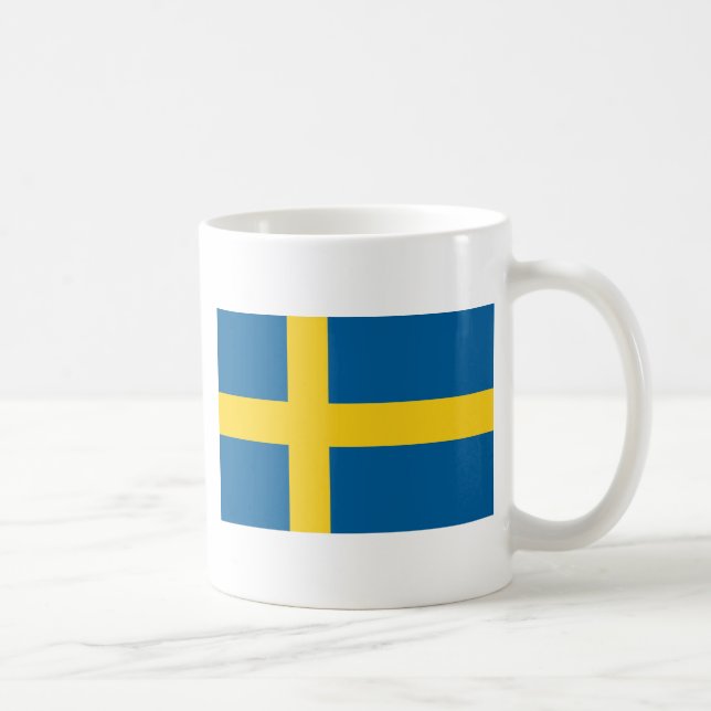 Flag of Sweden Coffee Mug (Right)
