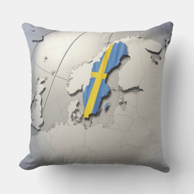 Flag of Sweden Cushion (Front)