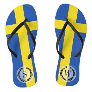 Flag of Sweden Jandals