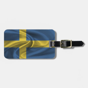 Flag Of Sweden Luggage Tag