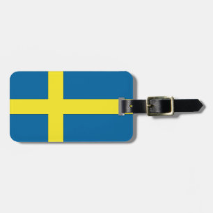 Flag of Sweden Luggage Tag