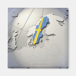 Flag of Sweden Magnet