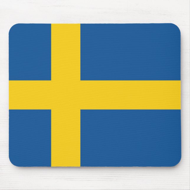 Flag of Sweden Mouse Pad (Front)