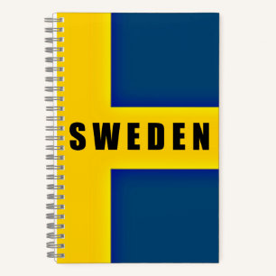 Flag of Sweden Notebook