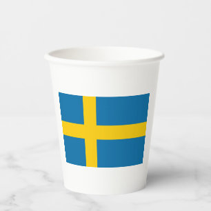 Flag of Sweden Paper Cups