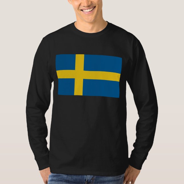 Flag of Sweden T-Shirt (Front)