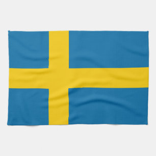 Flag of Sweden Tea Towel