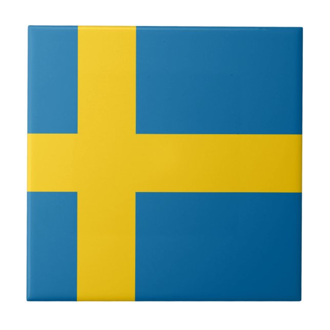 Flag of Sweden Tile (Front)