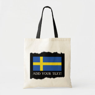 Flag of Sweden Tote Bag