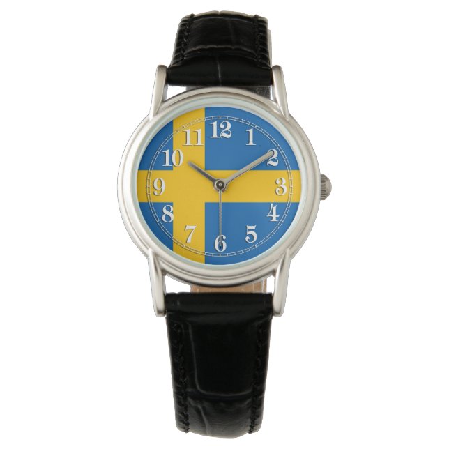 Flag of Sweden Watch (Front)