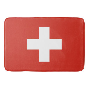 Flag of Switzerland Bath Mat