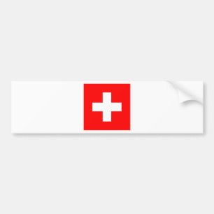 Flag of Switzerland Bumper Sticker