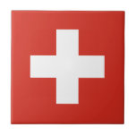 Flag of Switzerland - Die Nationalflagge der Schwe Tile<br><div class="desc">Flag of Switzerland - Die Nationalflagge der Schweiz</div>