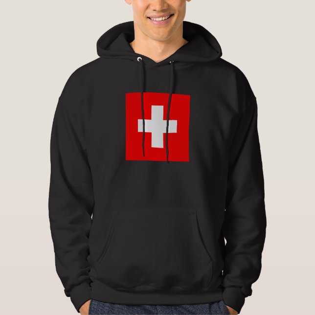 Flag of Switzerland Hoodie (Front)