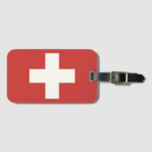 Flag of Switzerland Luggage Tag