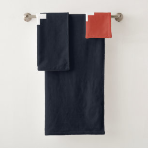 Flag of Switzerland modified Cross Switzerland Sui Bath Towel Set