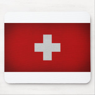 Flag of Switzerland Mouse Pad