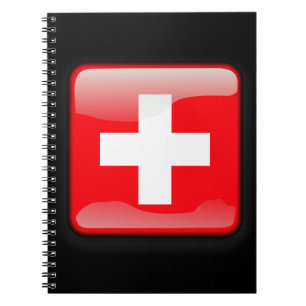 Flag of Switzerland Notebook