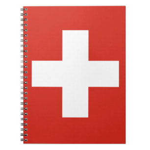 Flag of Switzerland Notebook