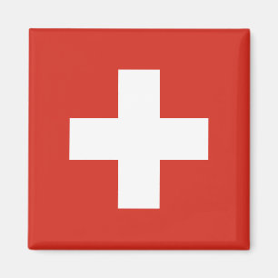Flag of Switzerland – Schweiz – Suisse – Svizzera Magnet