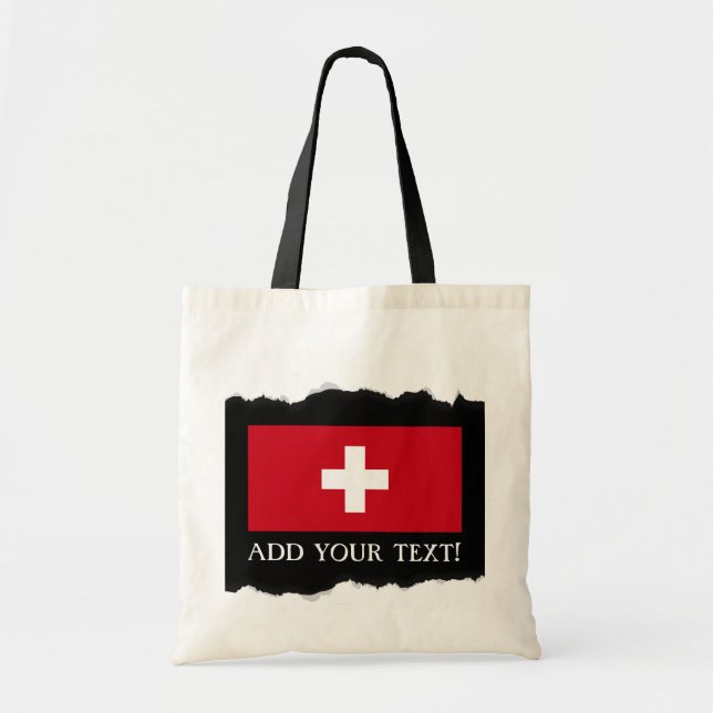 Flag of Switzerland Tote Bag (Front)