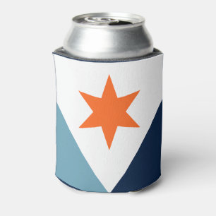 Flag of Syracuse, New York Can Cooler