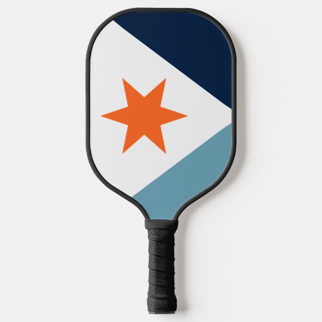 Flag of Syracuse, New York Pickleball Paddle (Front)