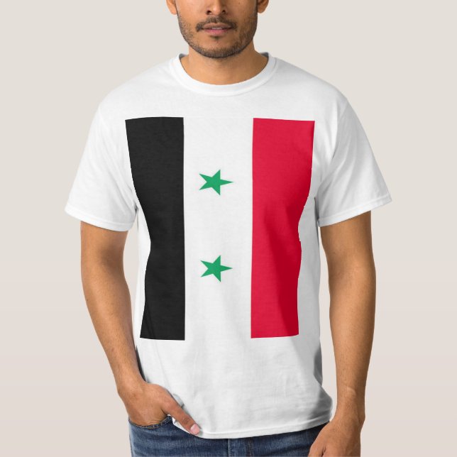 Flag of Syria T-Shirt (Front)