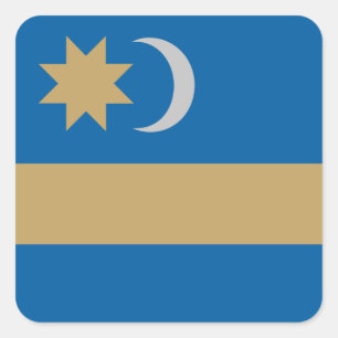 Flag of Székely Land Classic Round Sticker