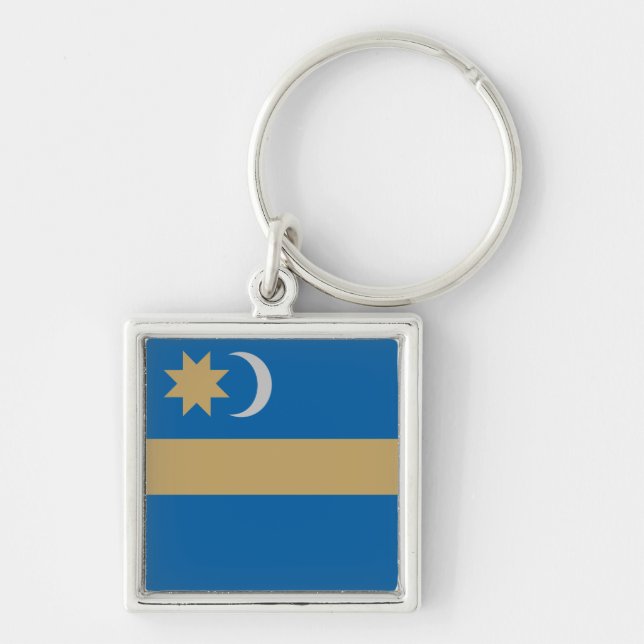 Flag of Székely Land Key Ring (Front)