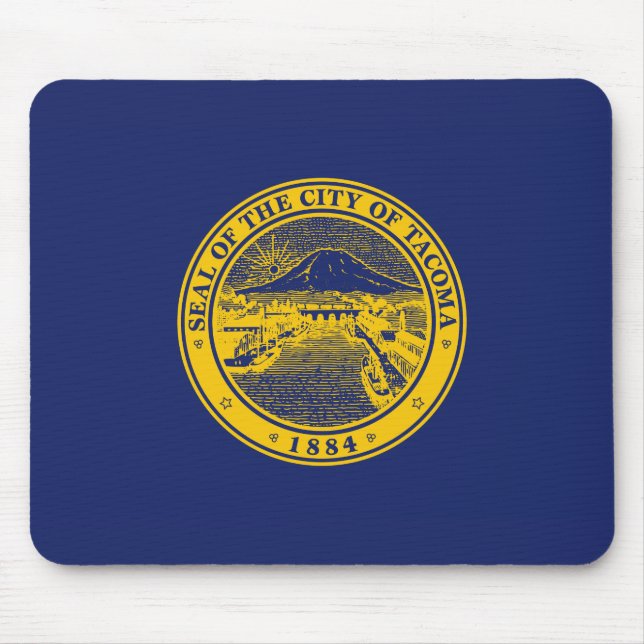 Flag of Tacoma (Washington City) Mouse Pad (Front)