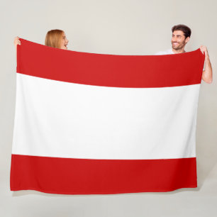 Flag of Tahiti Fleece Blanket