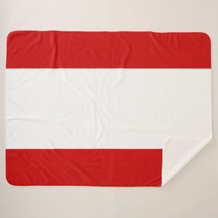 Flag of Tahiti Sherpa Blanket