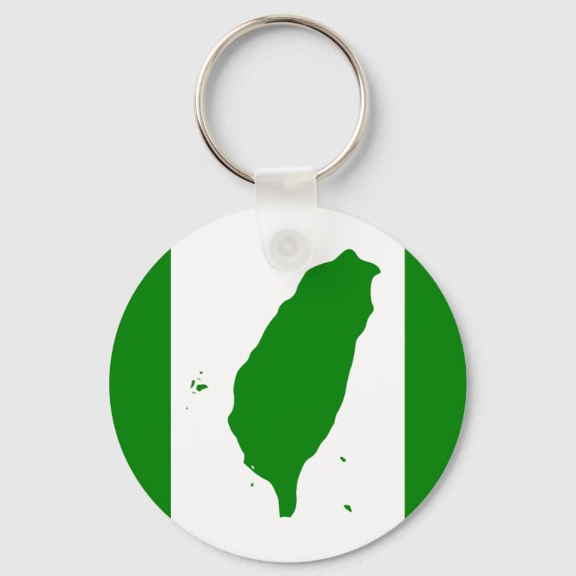 Flag of Taiwan Key Ring (Front)