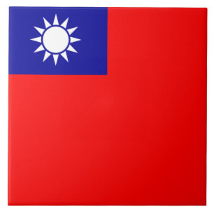 Flag of Taiwan Tile