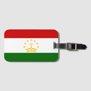 Flag of Tajikistan Luggage Tag
