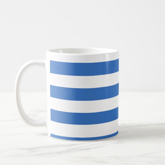 Flag of Tallinn, Estonia Coffee Mug (Left)