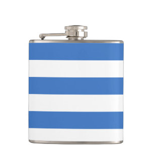 Flag of Tallinn, Estonia Flask