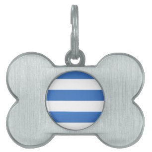 Flag of Tallinn, Estonia Pet Tag