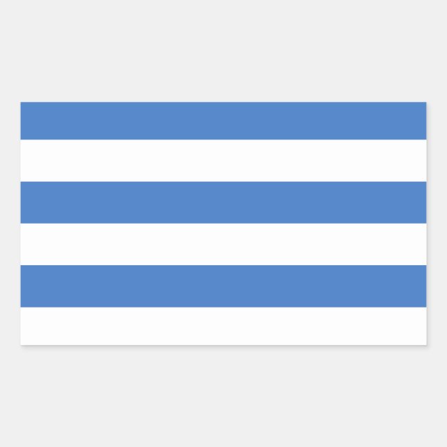 Flag of Tallinn, Estonia Rectangular Sticker (Front)