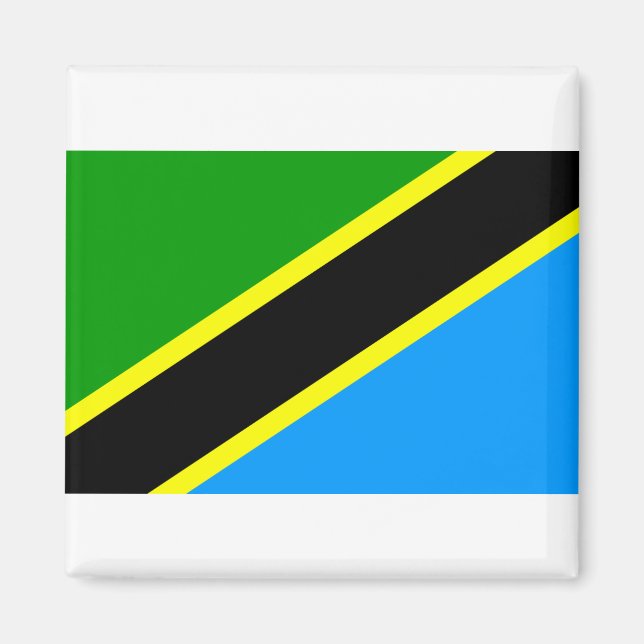 Flag of Tanzania Magnet (Front)