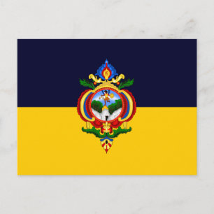 Flag of Tegucigalpa, Honduras Postcard